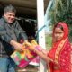 Blanket distribution for the underserved people