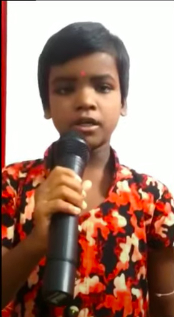 A Little Tribal Girl From Sundarban Appeals for Save Water