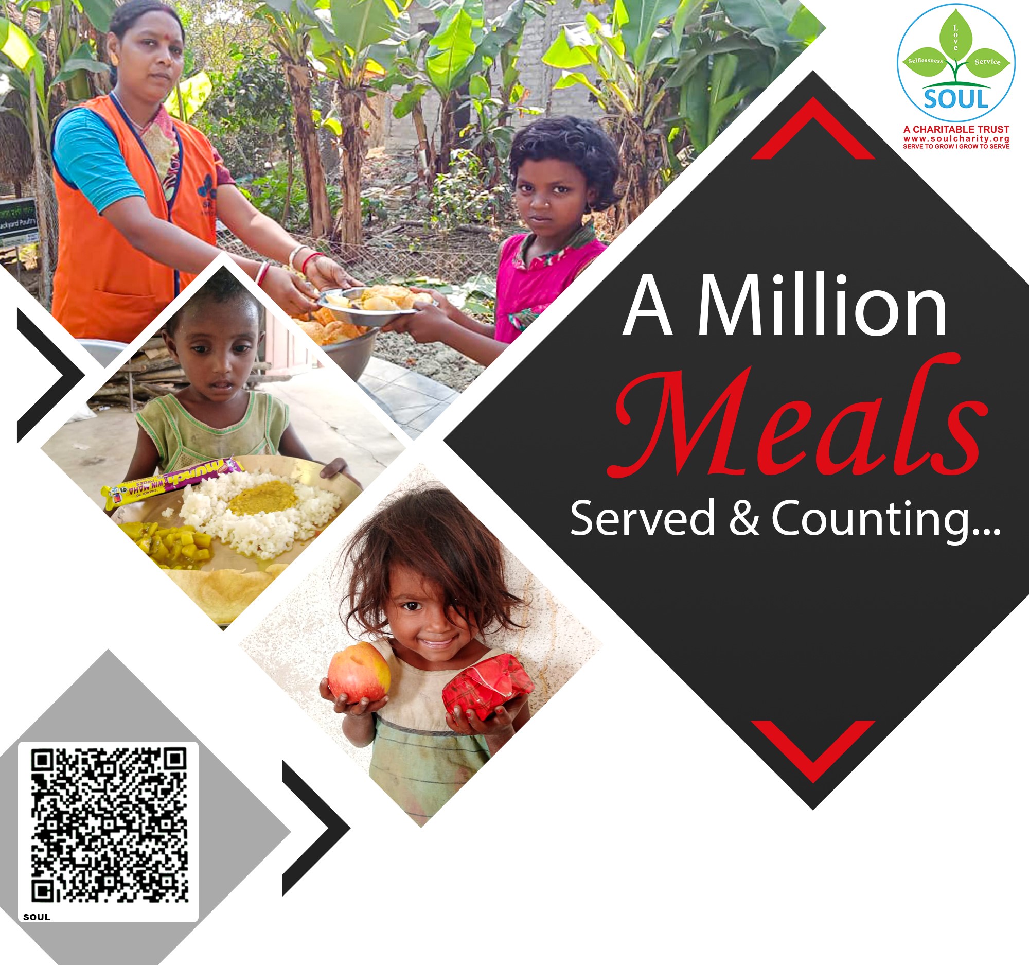 Image of Celebrating 10,00,000 Food Plates Distribution